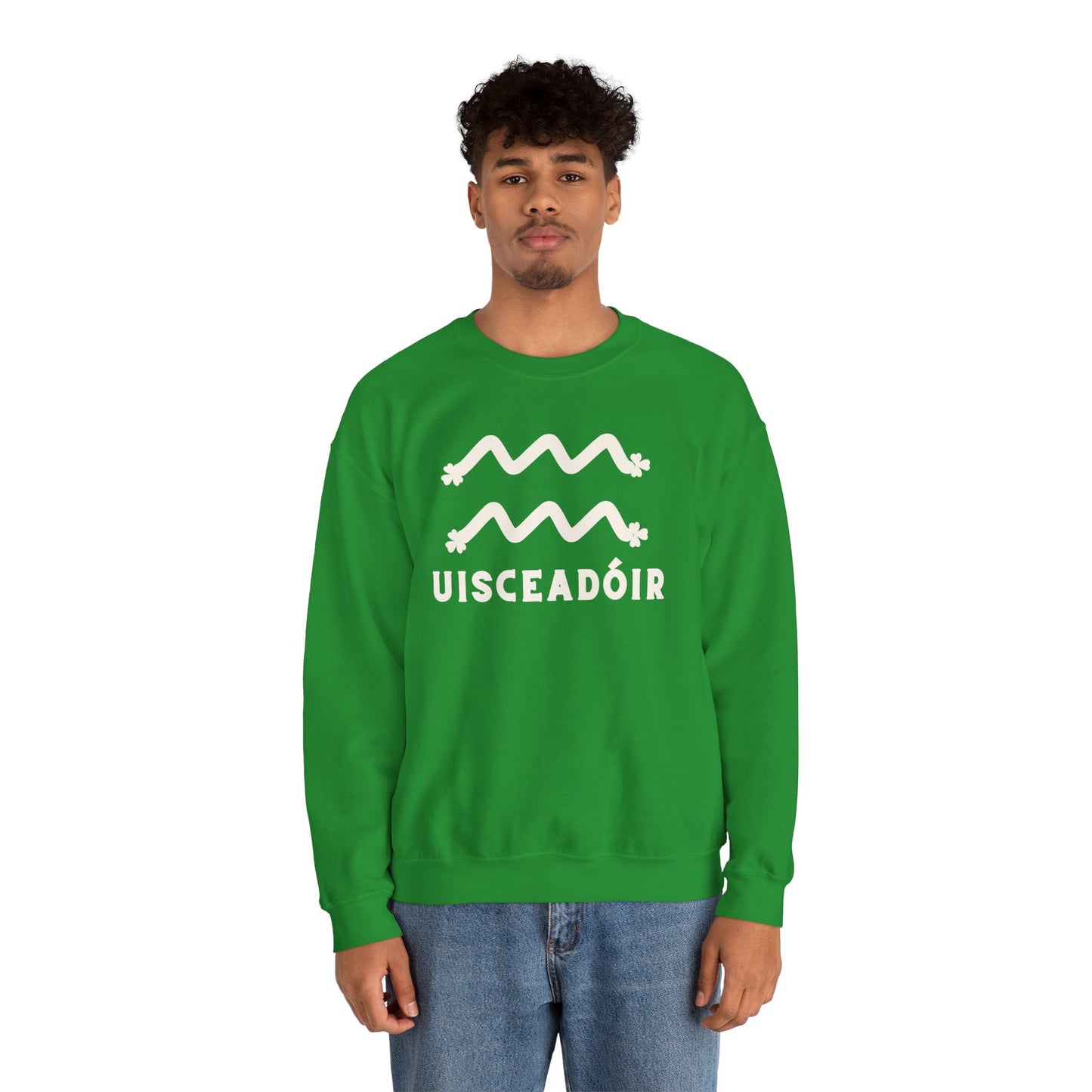 UISCEADÓIR Unisex Heavy Blend™ Crewneck Sweatshirt