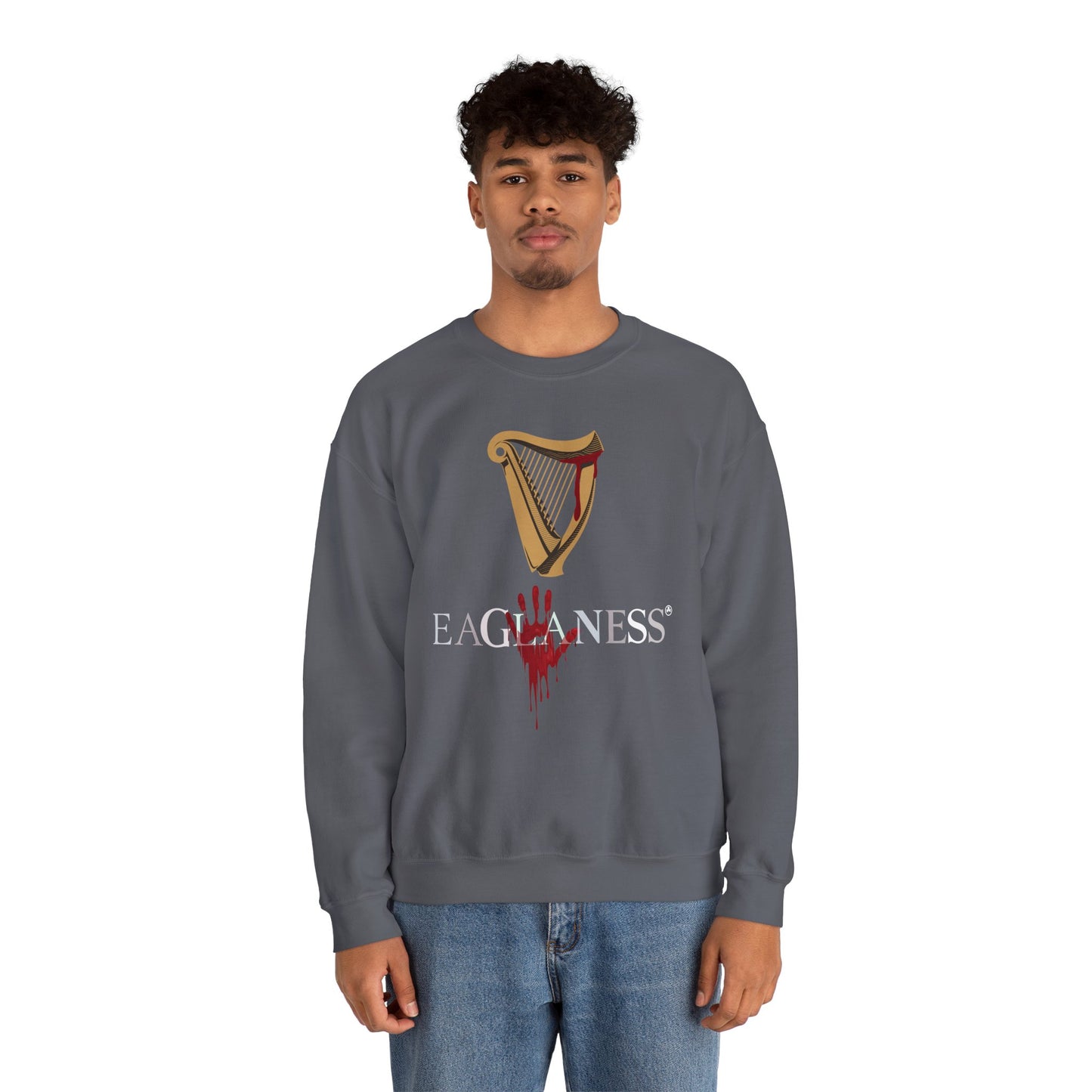 EAGLANESS Unisex Heavy Blend Crewneck Sweatshirt