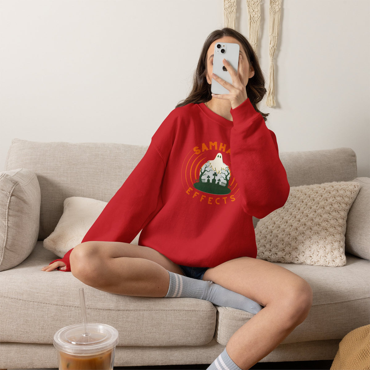 SAMHAIN EFFECTS Unisex Heavy Blend Crewneck Sweatshirt