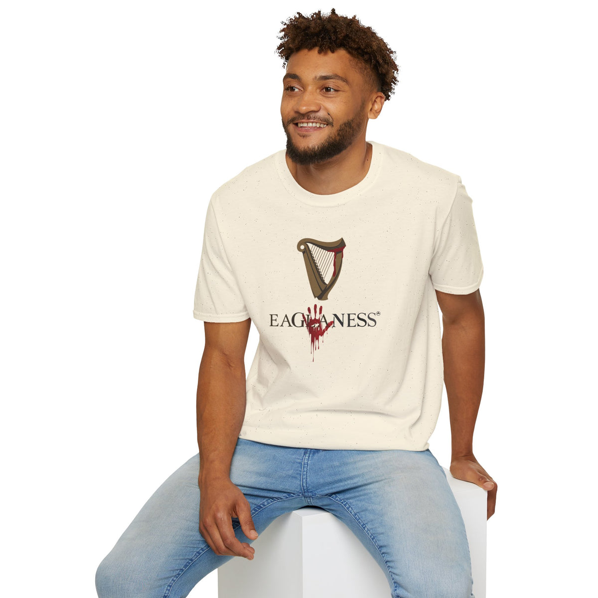 EAGLANESS 100% Cotton Unisex Softstyle T-Shirt