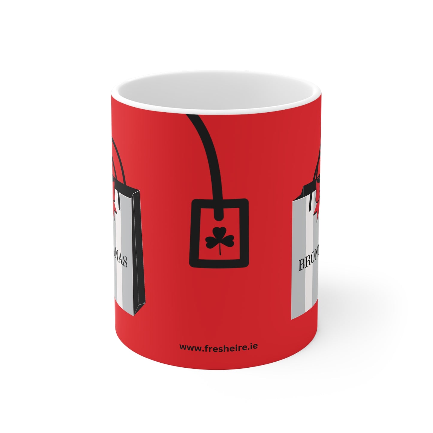 BRONNTANAS xmas 33cl White Ceramic Mug