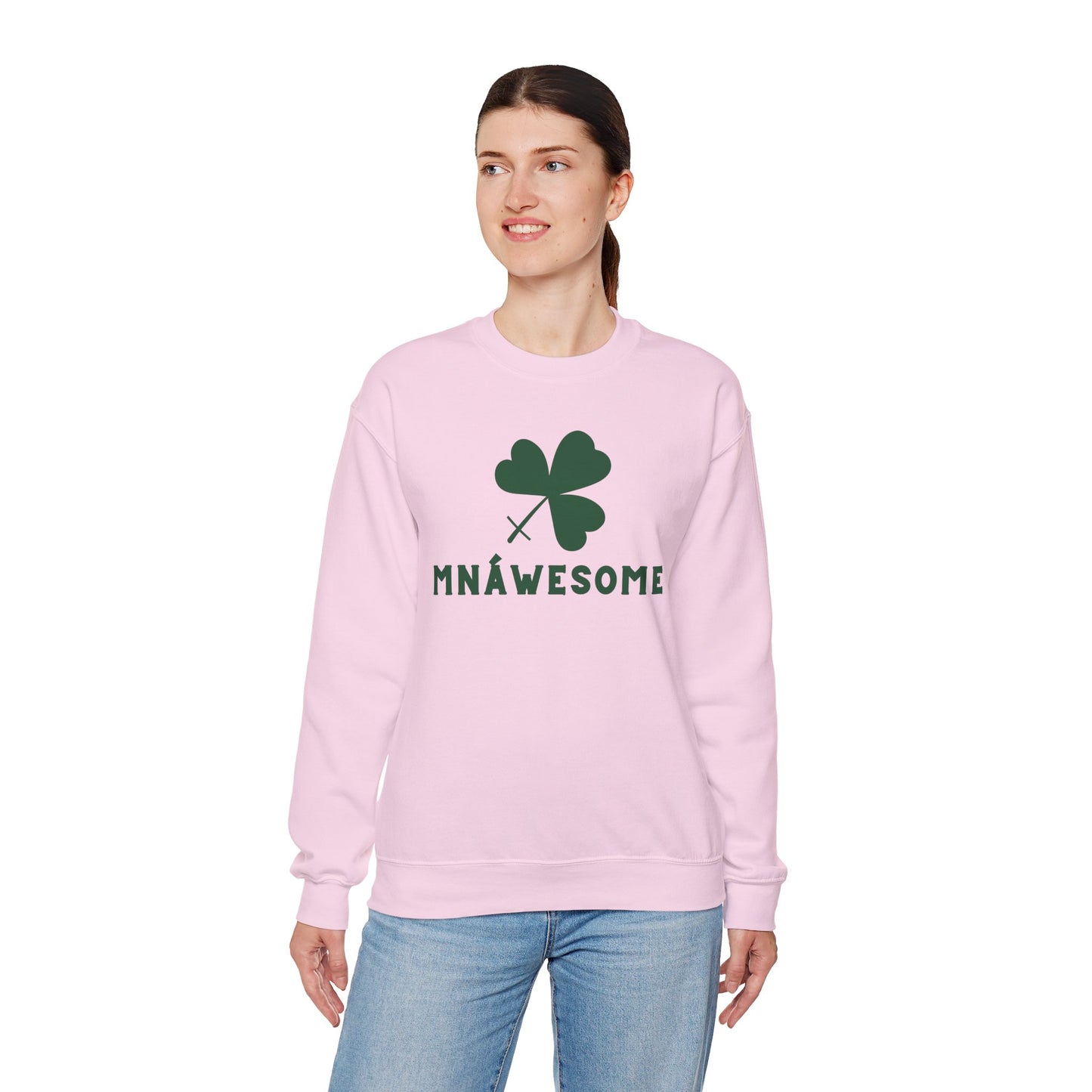 MNÁWESOME Unisex Heavy Blend Crewneck Sweatshirt
