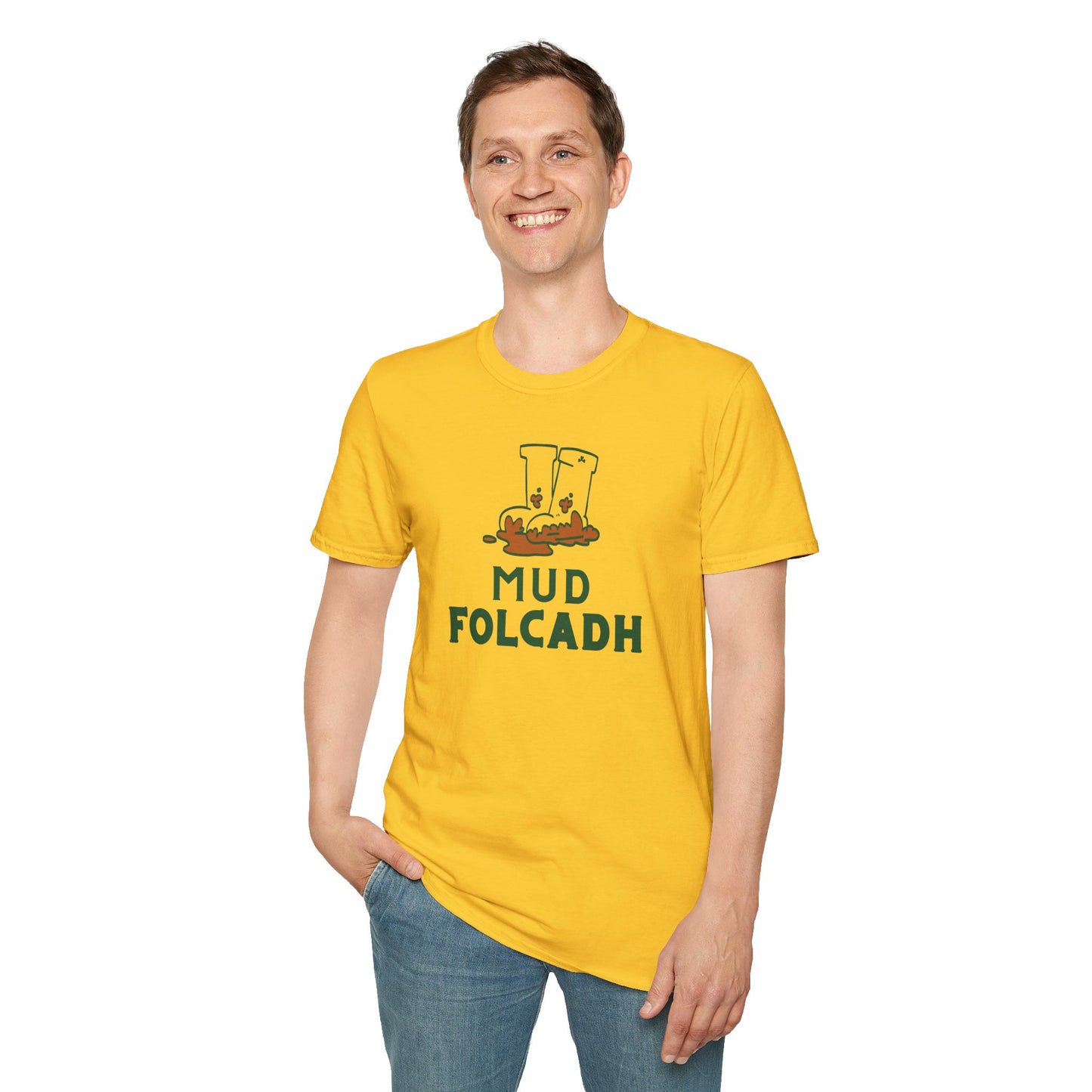 MUD FOLCADH Unisex Softstyle T-Shirt