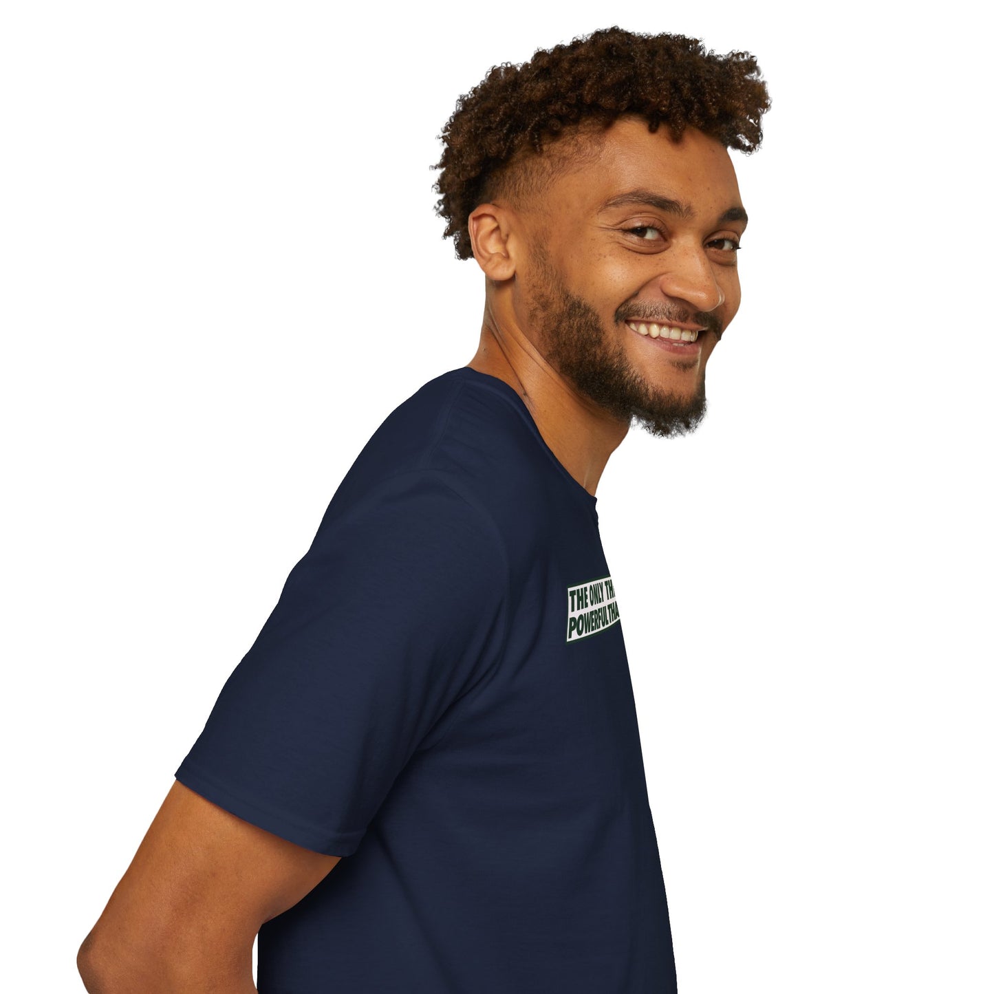 THE ONLY THING MORE POWERFUL THAN GRÁIN IS GRÁ  Unisex Softstyle 100% Cotton T-Shirt