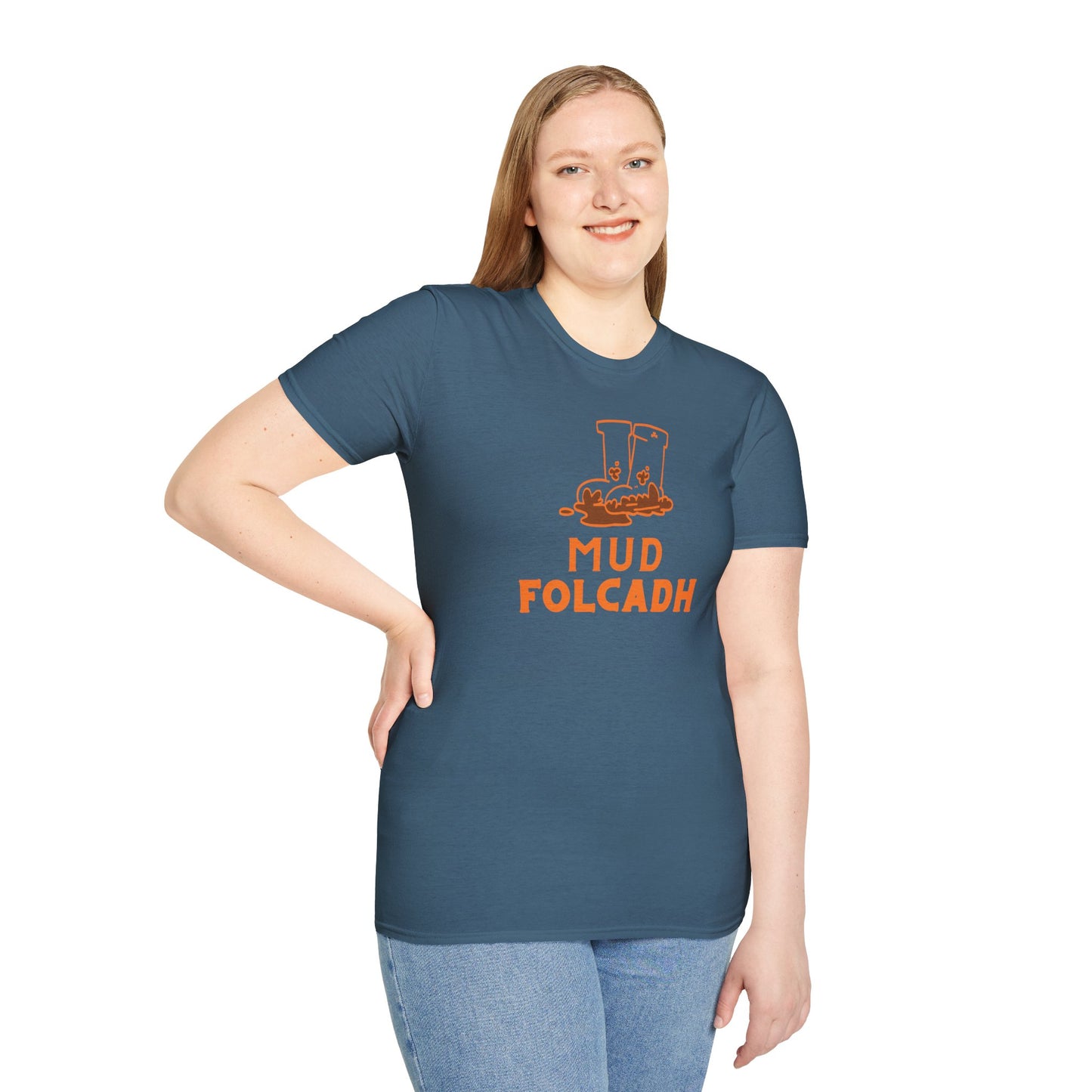 MUD FOLCADH Unisex Softstyle T-Shirt
