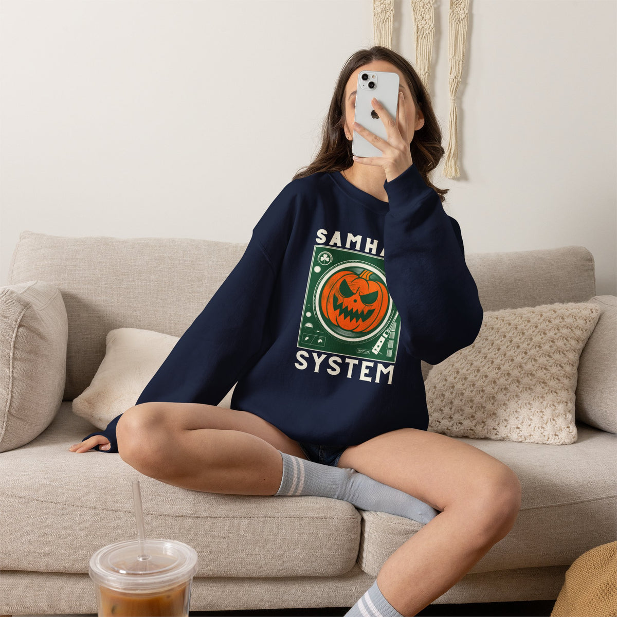 SAMHAIN SYSTEM Unisex Heavy Blend Crewneck Sweatshirt