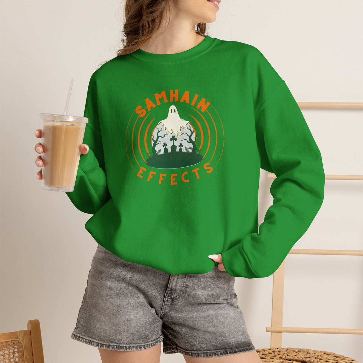 SAMHAIN EFFECTS Unisex Heavy Blend Crewneck Sweatshirt
