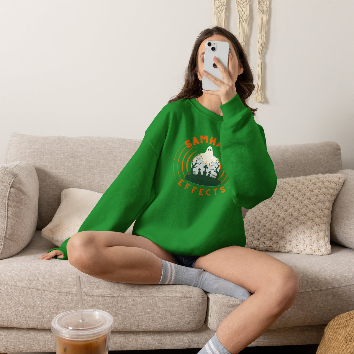 SAMHAIN EFFECTS Unisex Heavy Blend Crewneck Sweatshirt