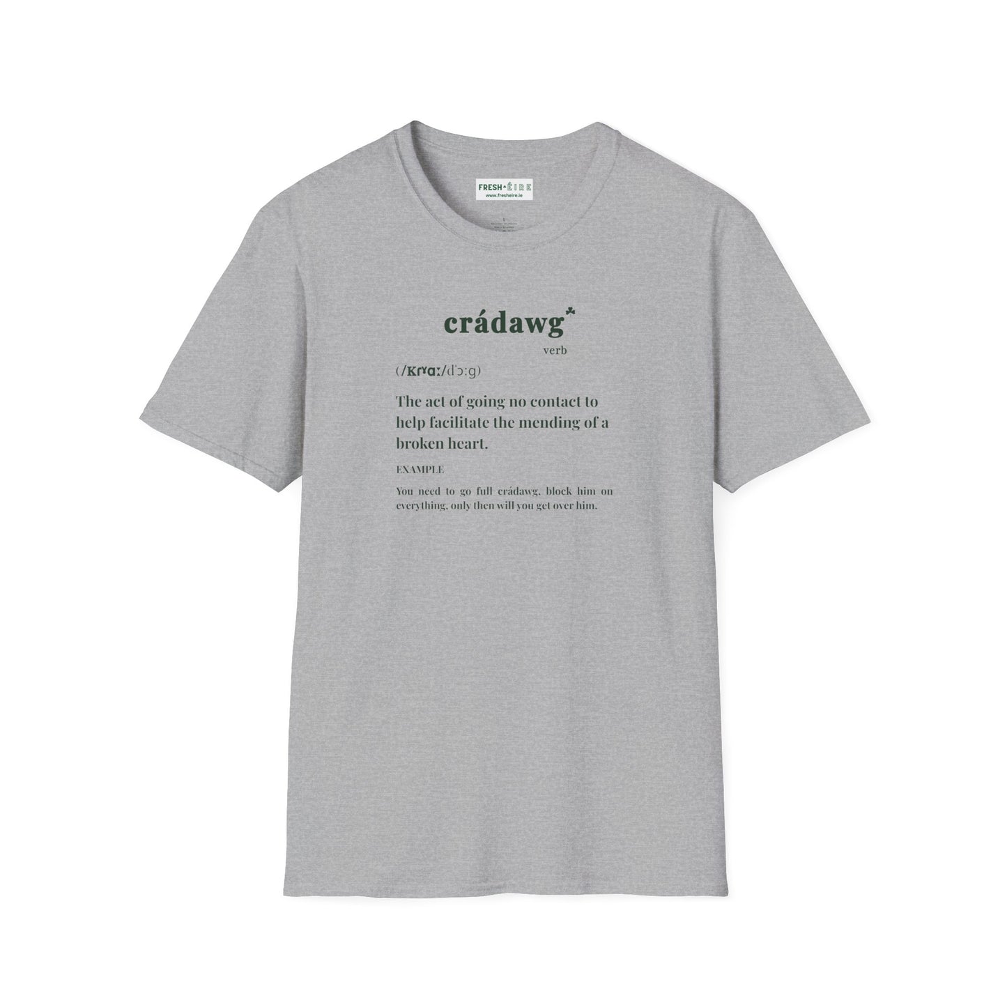 crádawg Unisex Softstyle 100% Cotton T-Shirt