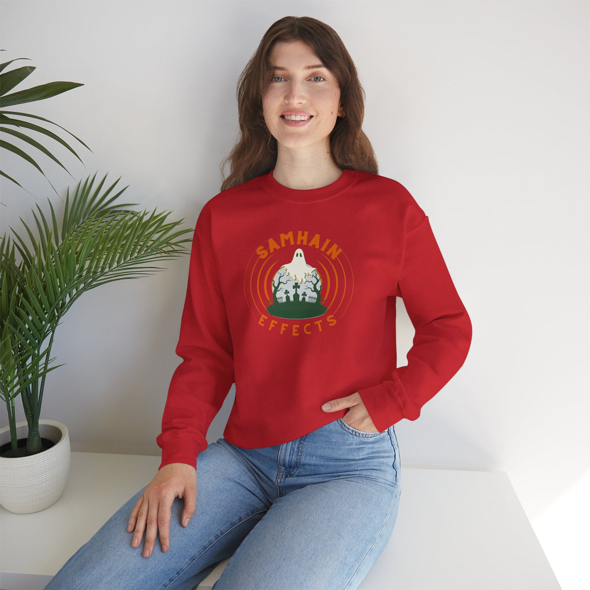 SAMHAIN EFFECTS Unisex Heavy Blend Crewneck Sweatshirt