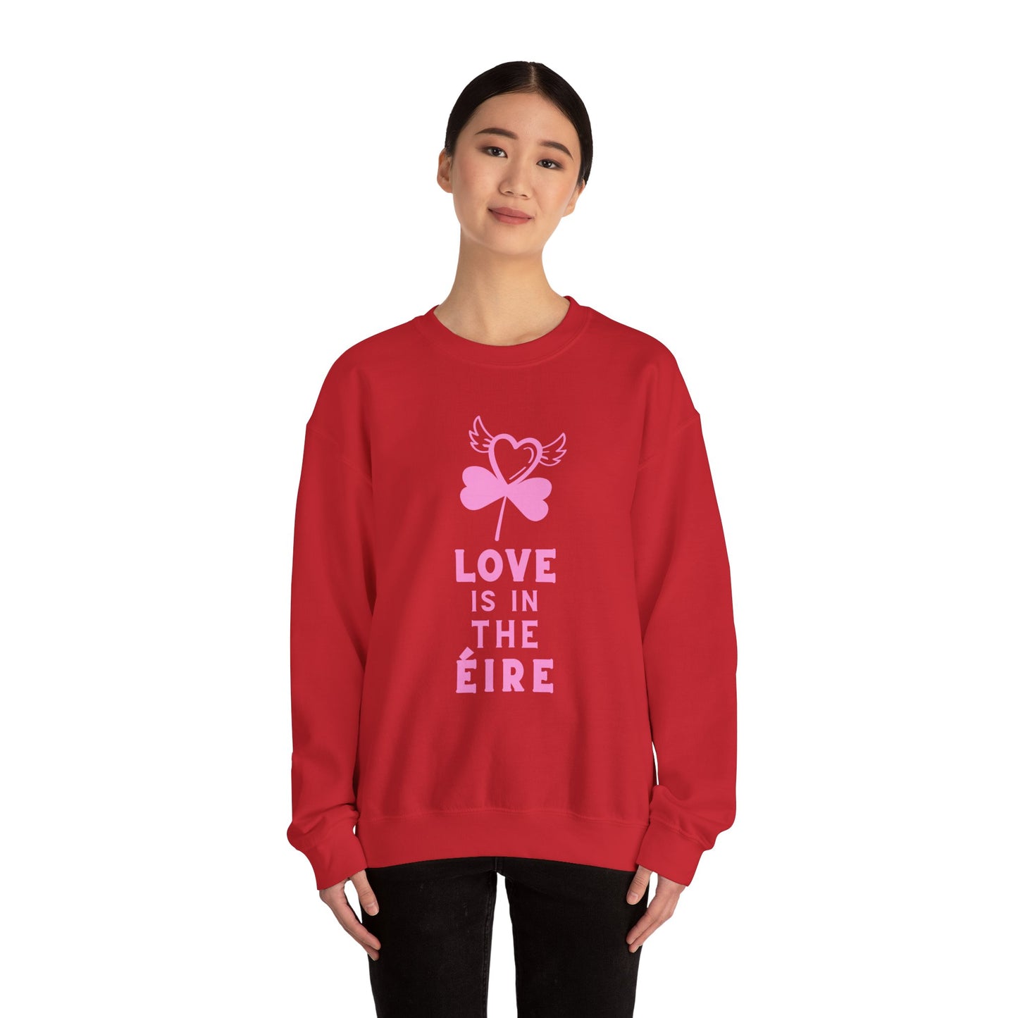 LOVE IS IN THE ÉIRE 2 V DAY Unisex Heavy Blend™ Crewneck Sweatshirt