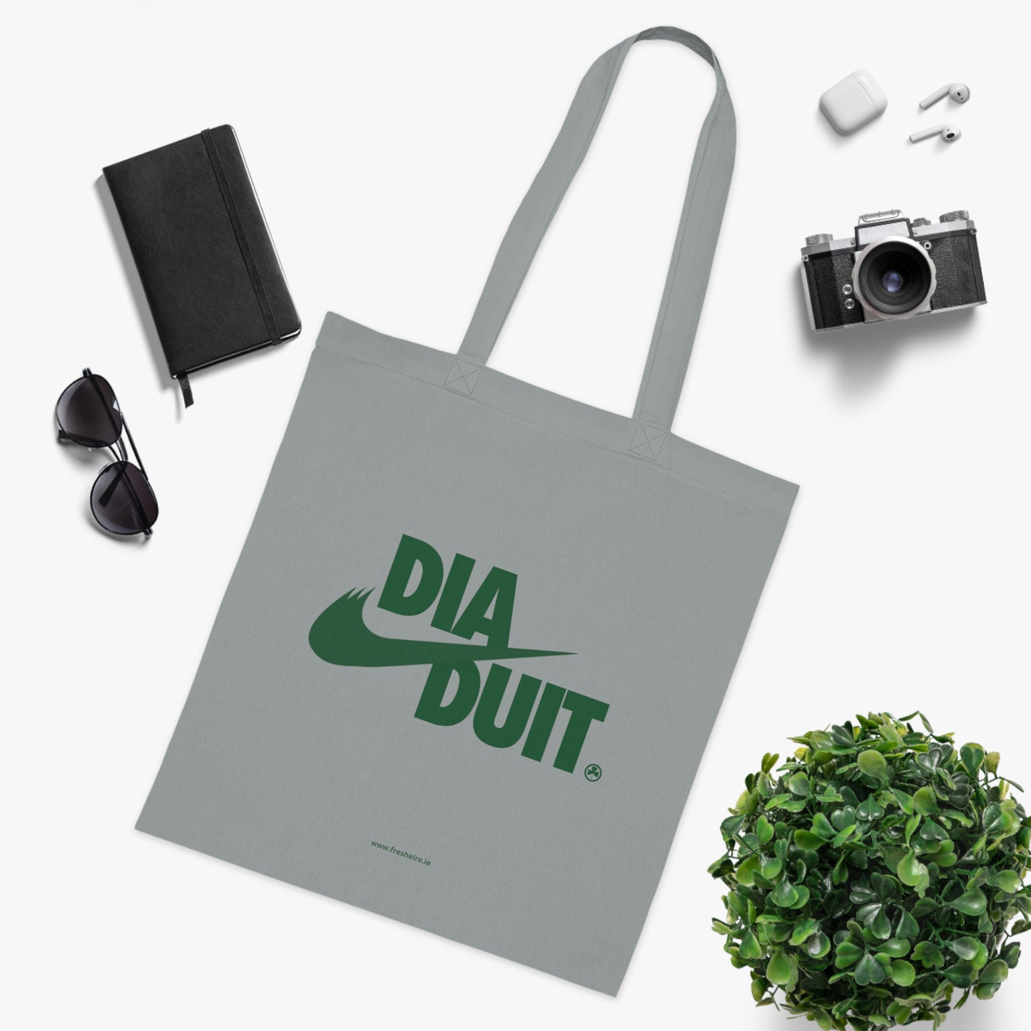 DIA DUIT 100% Cotton Tote Bag