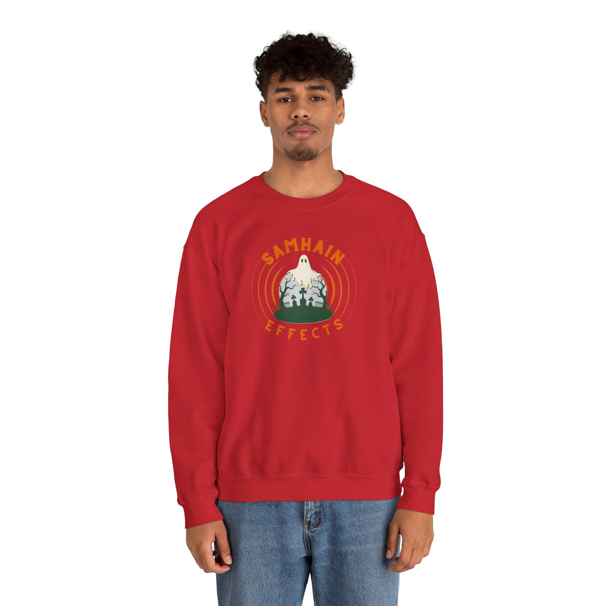 SAMHAIN EFFECTS Unisex Heavy Blend Crewneck Sweatshirt