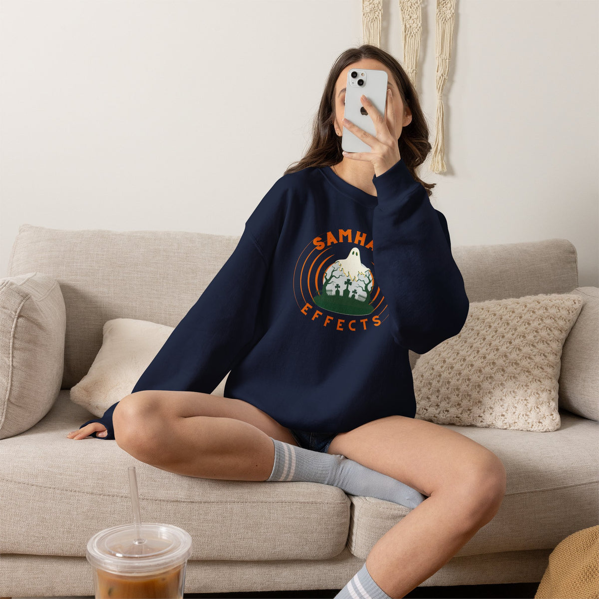 SAMHAIN EFFECTS Unisex Heavy Blend Crewneck Sweatshirt