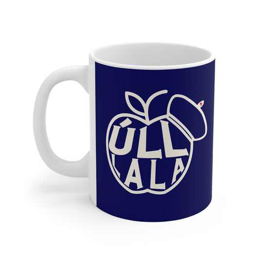 ÚLL LA LA fr 33cl White Ceramic Mug