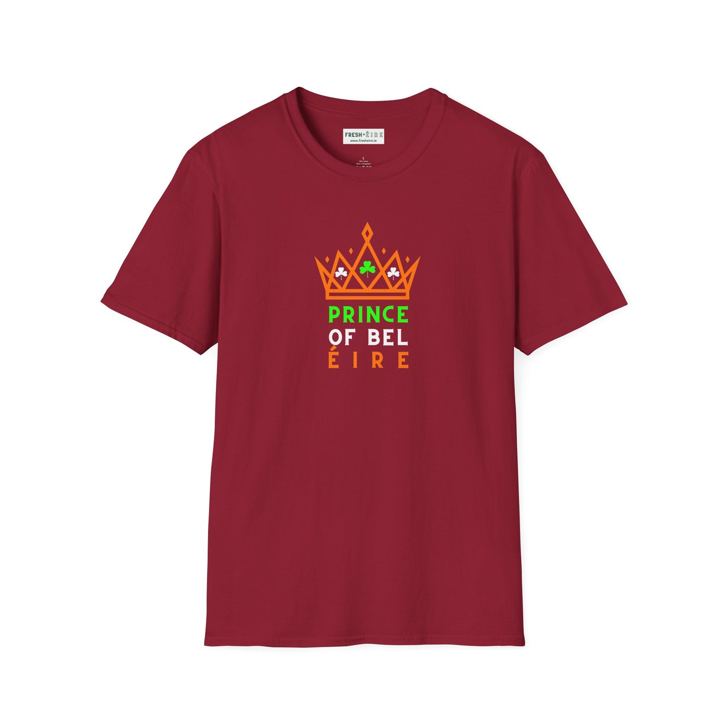 PRINCE OF BEL ÉIRE Unisex Softstyle 100% Cotton T-Shirt
