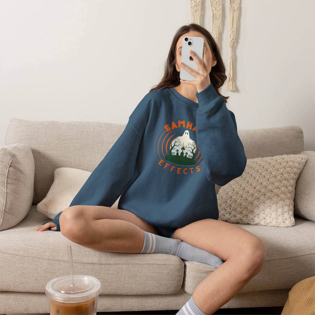 SAMHAIN EFFECTS Unisex Heavy Blend Crewneck Sweatshirt