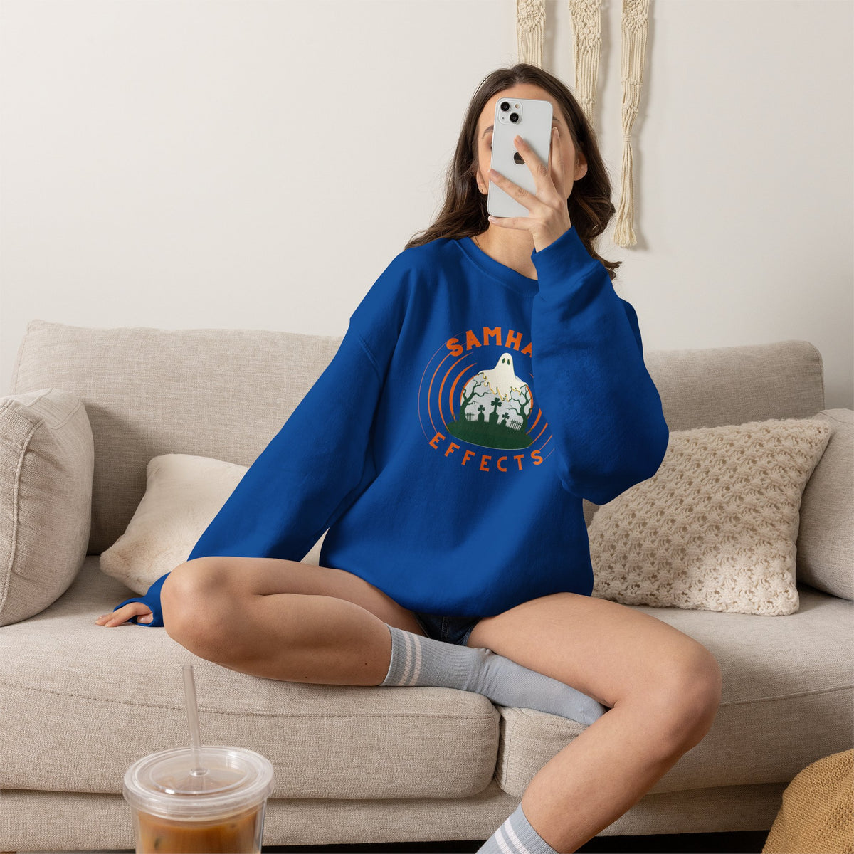 SAMHAIN EFFECTS Unisex Heavy Blend Crewneck Sweatshirt
