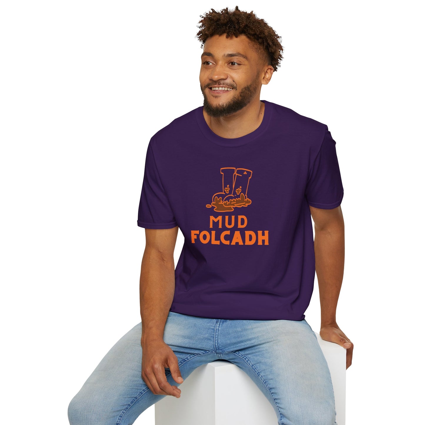MUD FOLCADH Unisex Softstyle T-Shirt