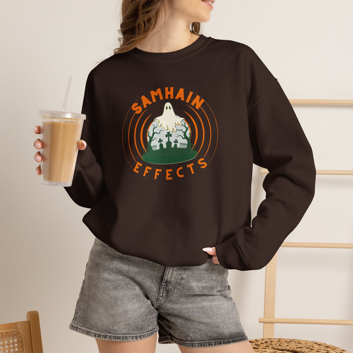 SAMHAIN EFFECTS Unisex Heavy Blend Crewneck Sweatshirt