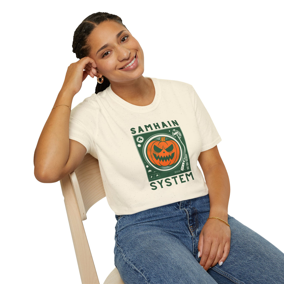 SAMHAIN SYSTEM 100% Cotton Unisex Softstyle T-Shirt