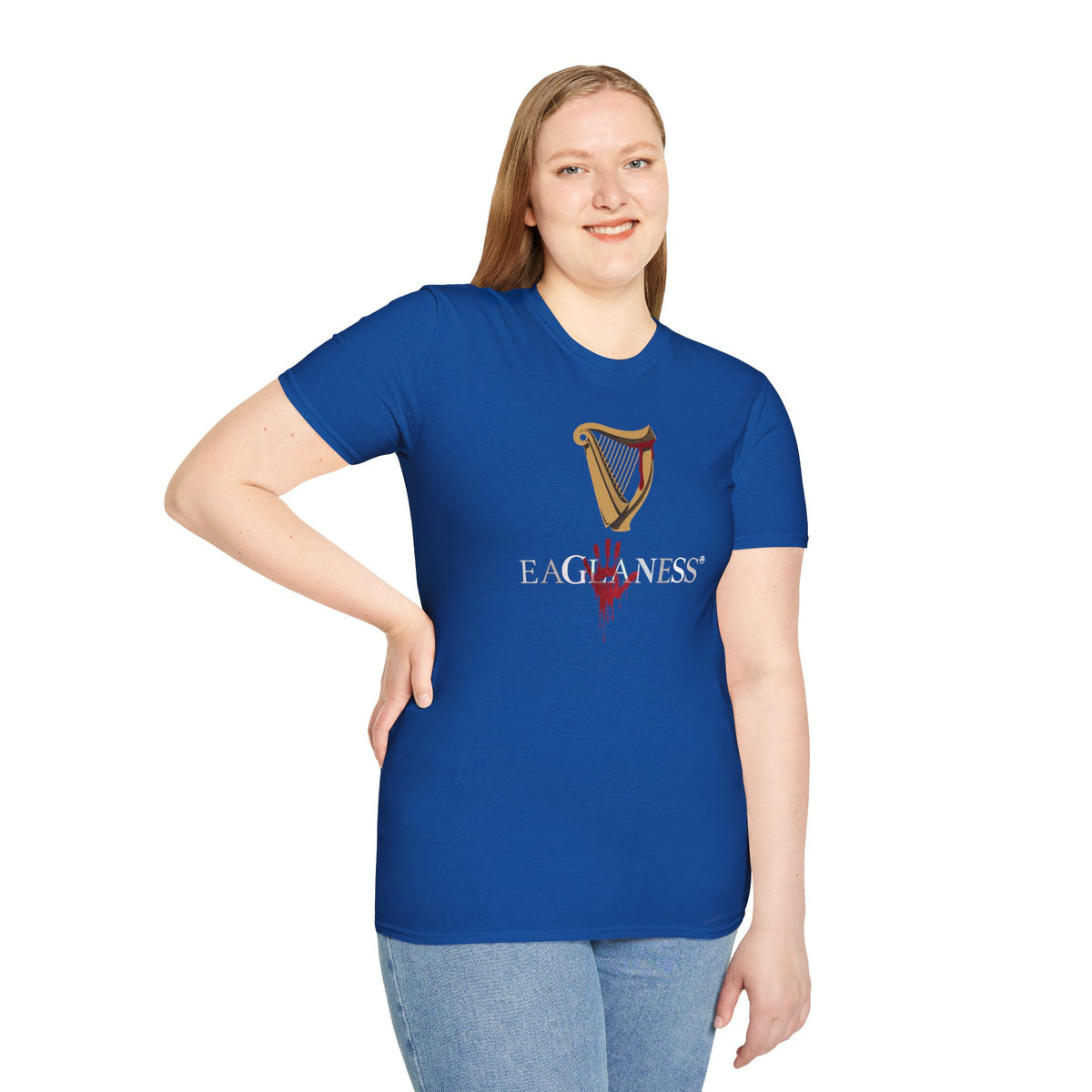 EAGLANESS 100% Cotton Unisex Softstyle T-Shirt