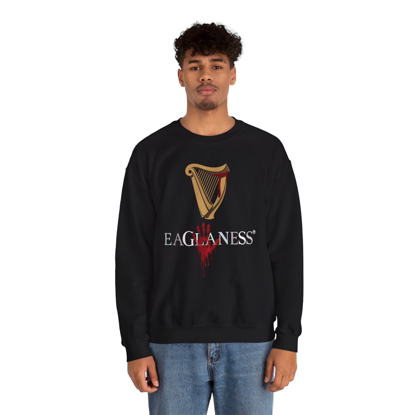EAGLANESS Unisex Heavy Blend Crewneck Sweatshirt