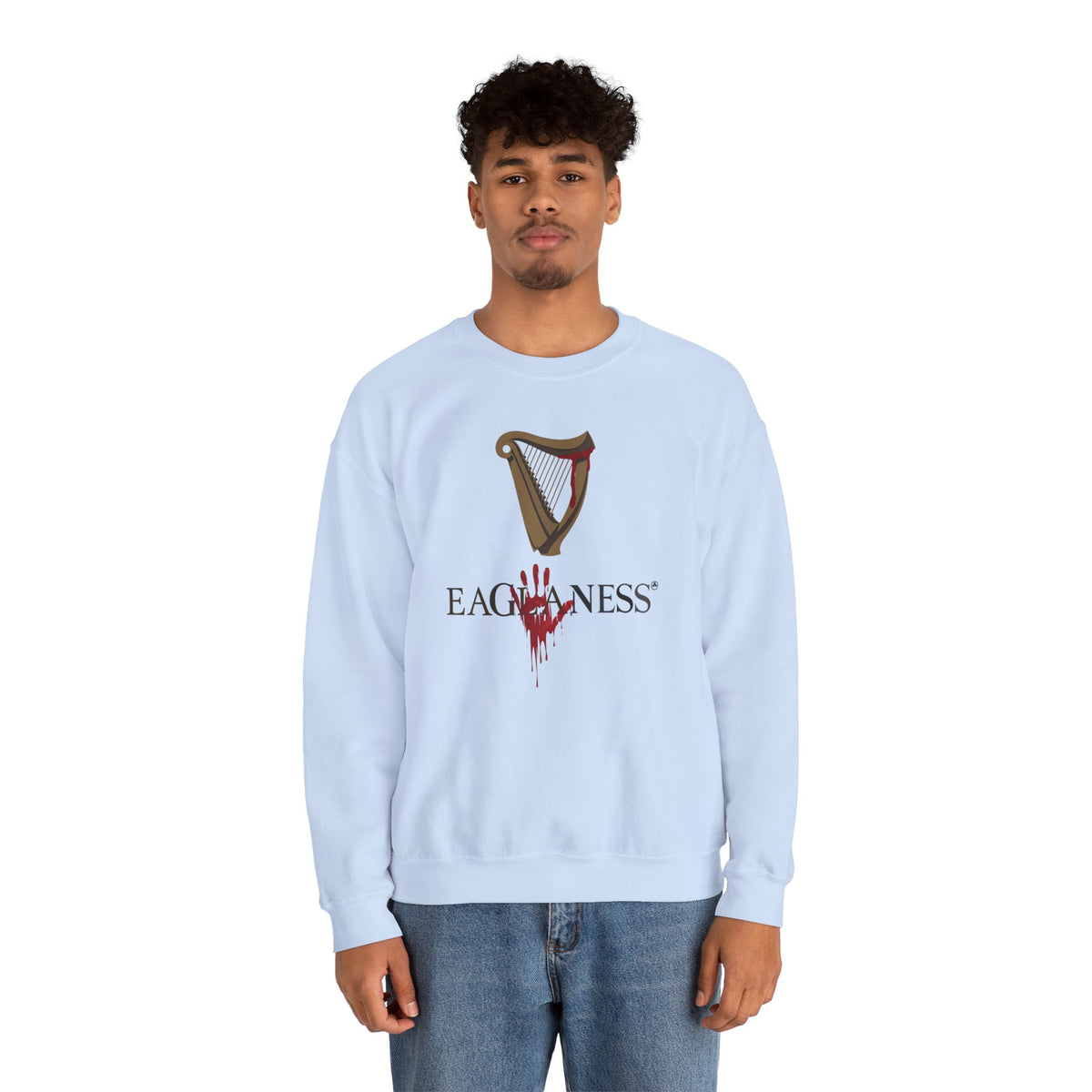 EAGLANESS Unisex Heavy Blend Crewneck Sweatshirt