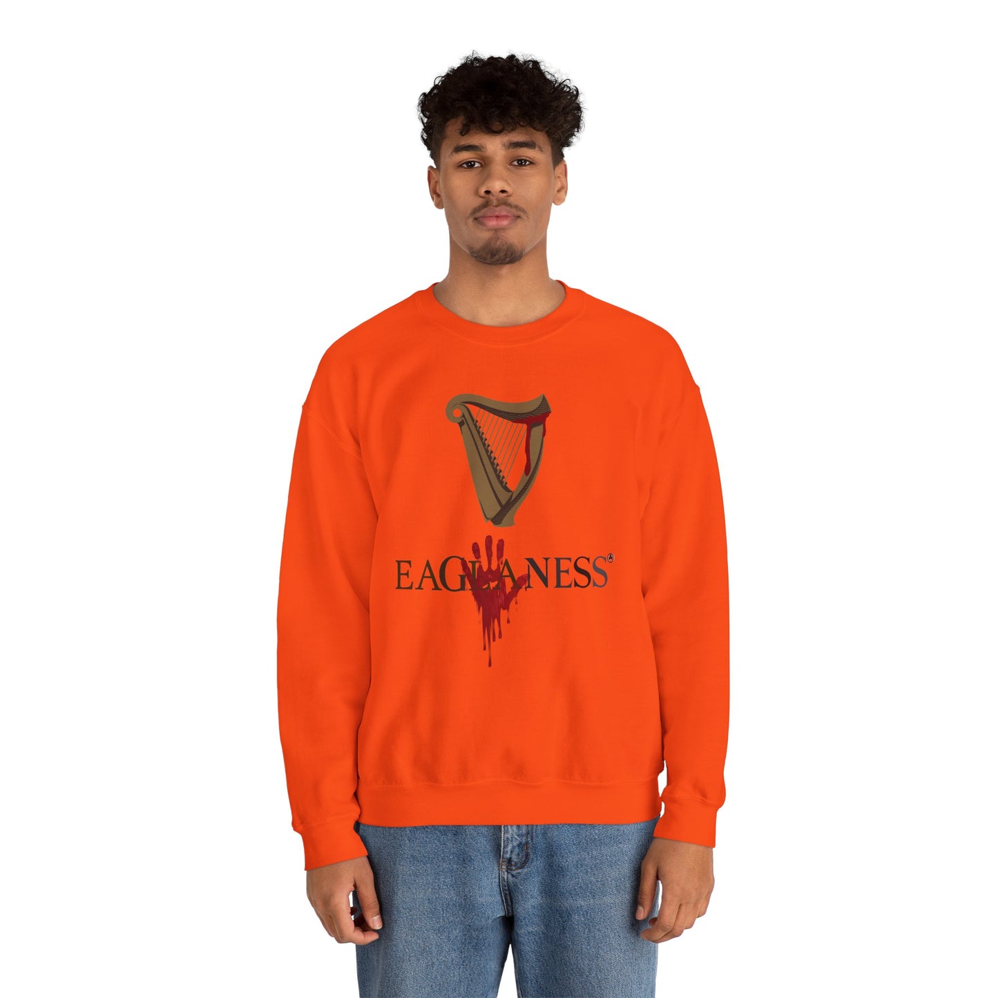 EAGLANESS Unisex Heavy Blend Crewneck Sweatshirt