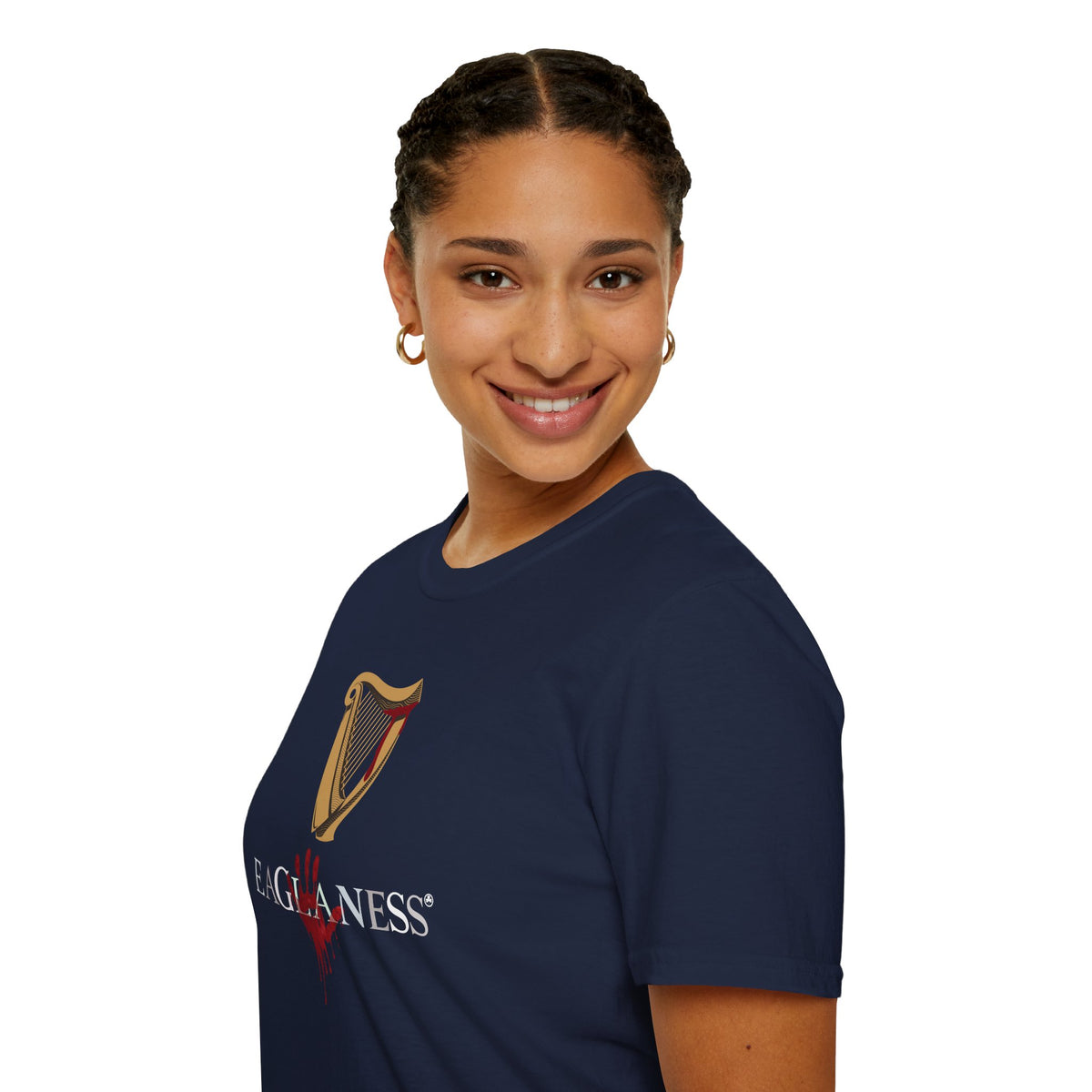 EAGLANESS 100% Cotton Unisex Softstyle T-Shirt
