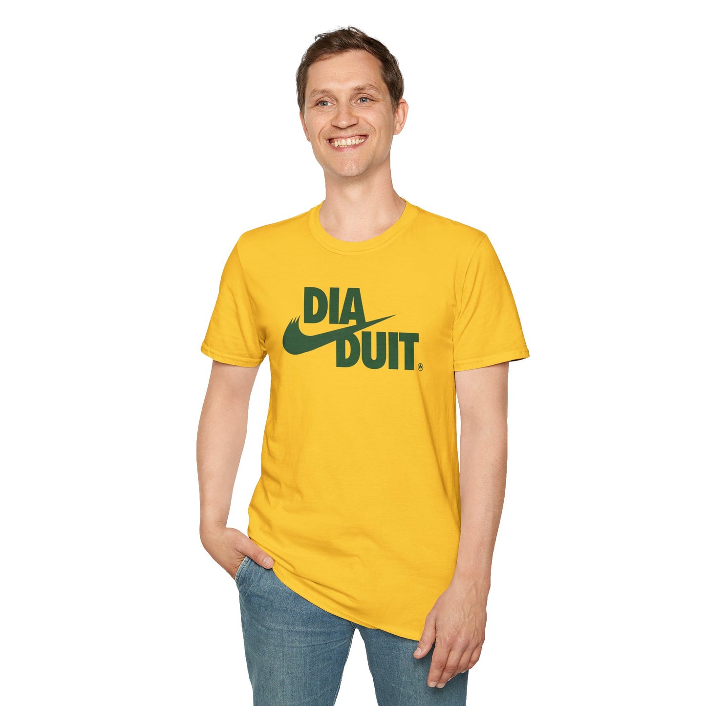 DIA DUIT Unisex Softstyle 100% Cotton T-Shirt