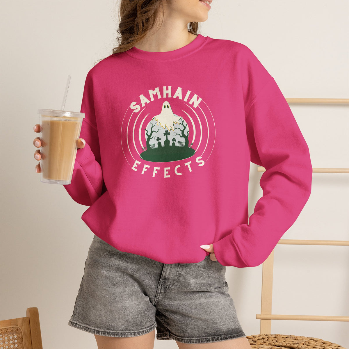 SAMHAIN EFFECTS Unisex Heavy Blend Crewneck Sweatshirt