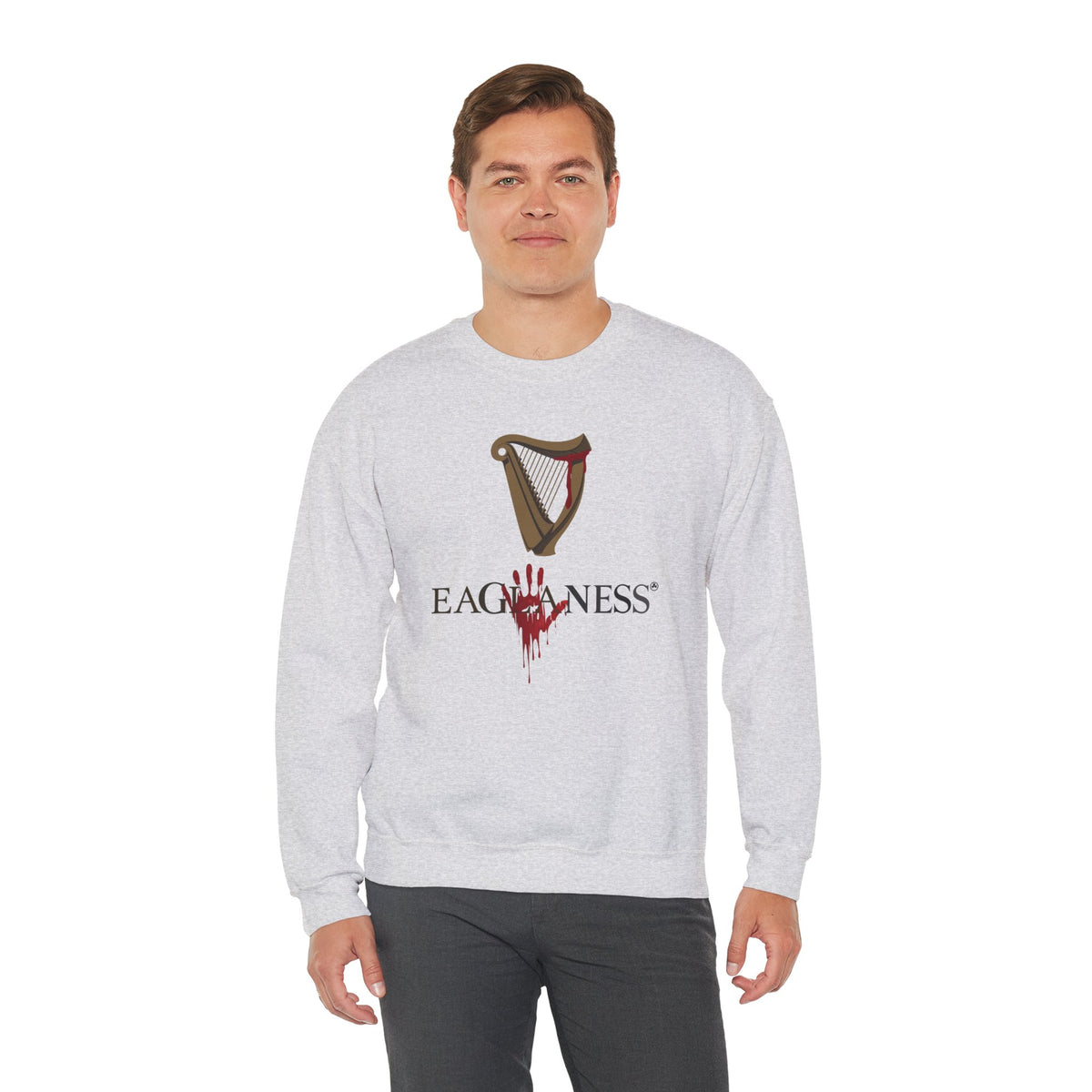 EAGLANESS Unisex Heavy Blend Crewneck Sweatshirt