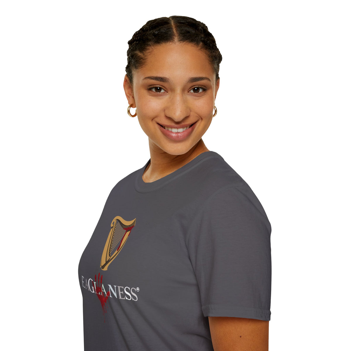 EAGLANESS 100% Cotton Unisex Softstyle T-Shirt