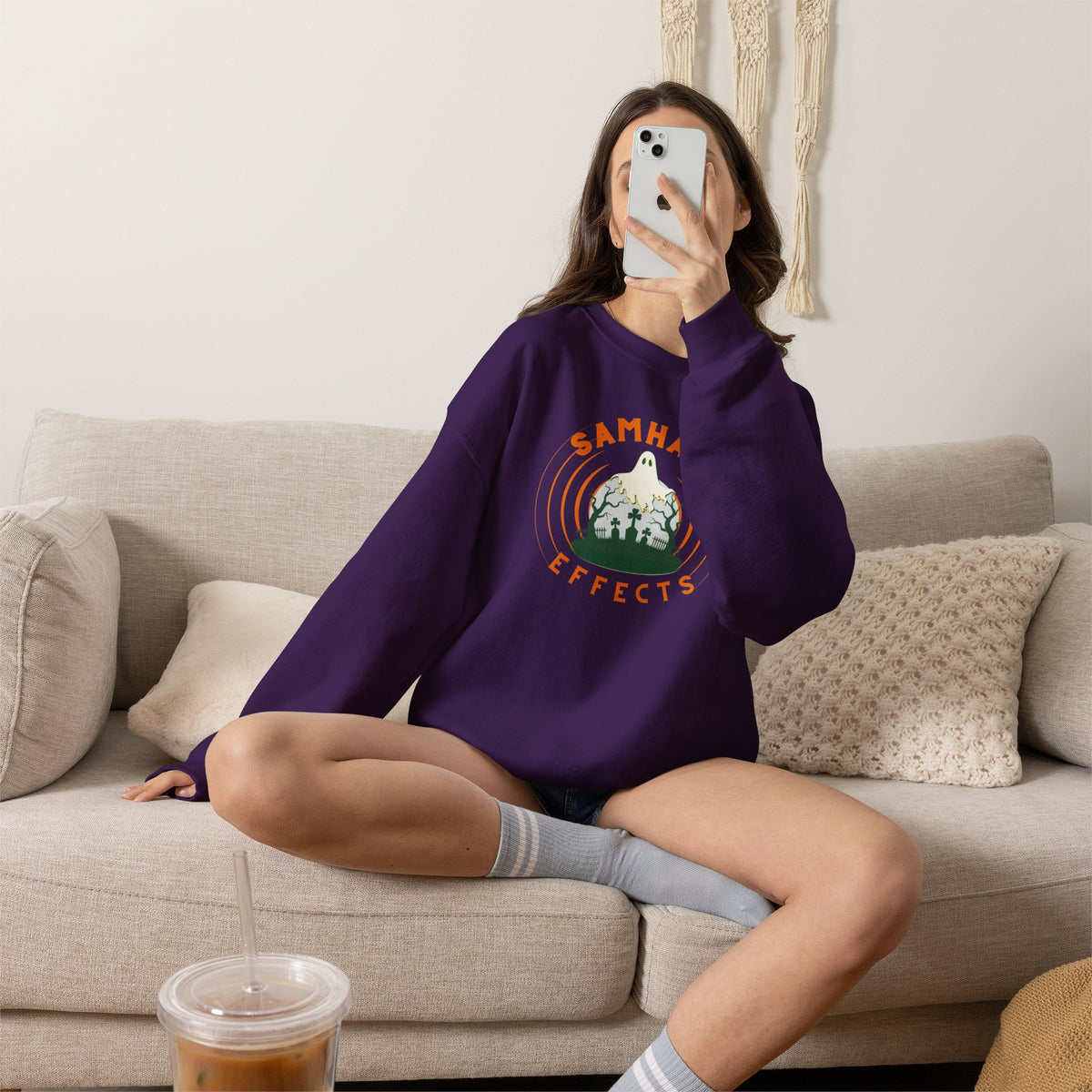 SAMHAIN EFFECTS Unisex Heavy Blend Crewneck Sweatshirt