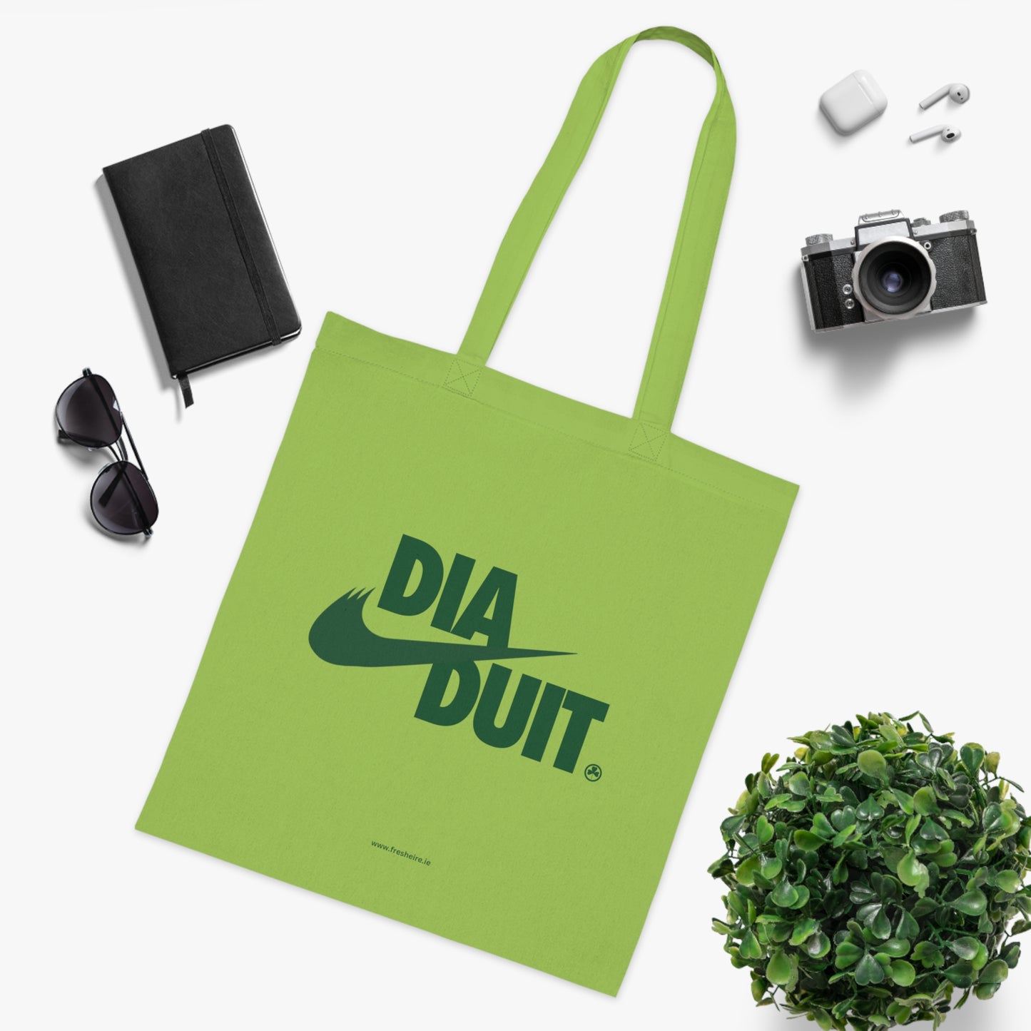 DIA DUIT 100% Cotton Tote Bag