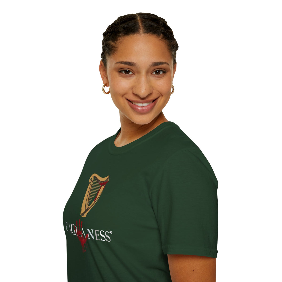 EAGLANESS 100% Cotton Unisex Softstyle T-Shirt