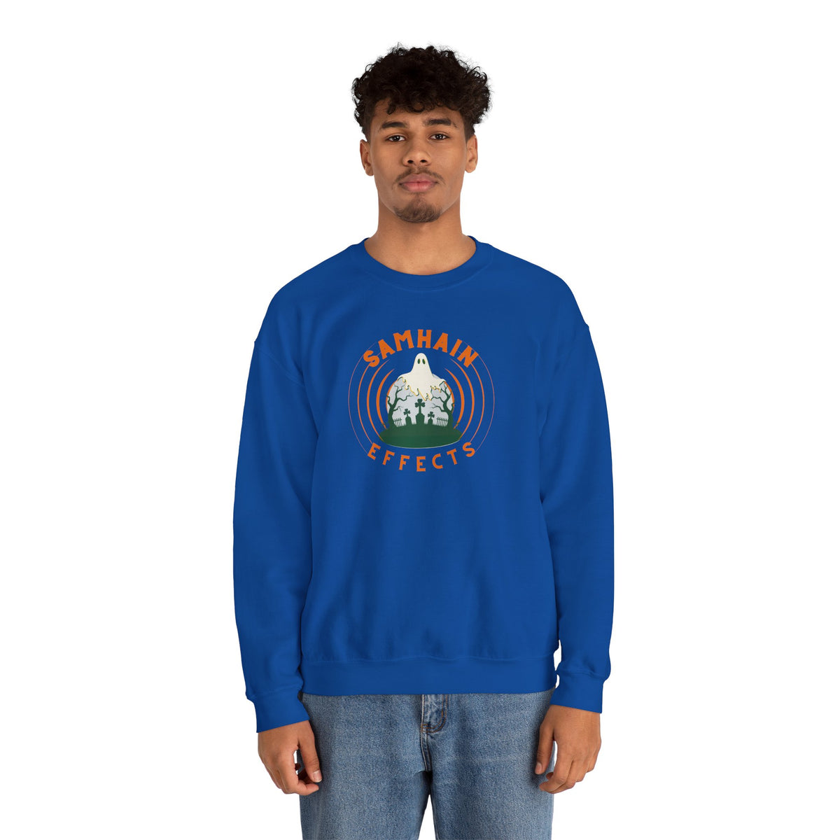 SAMHAIN EFFECTS Unisex Heavy Blend Crewneck Sweatshirt