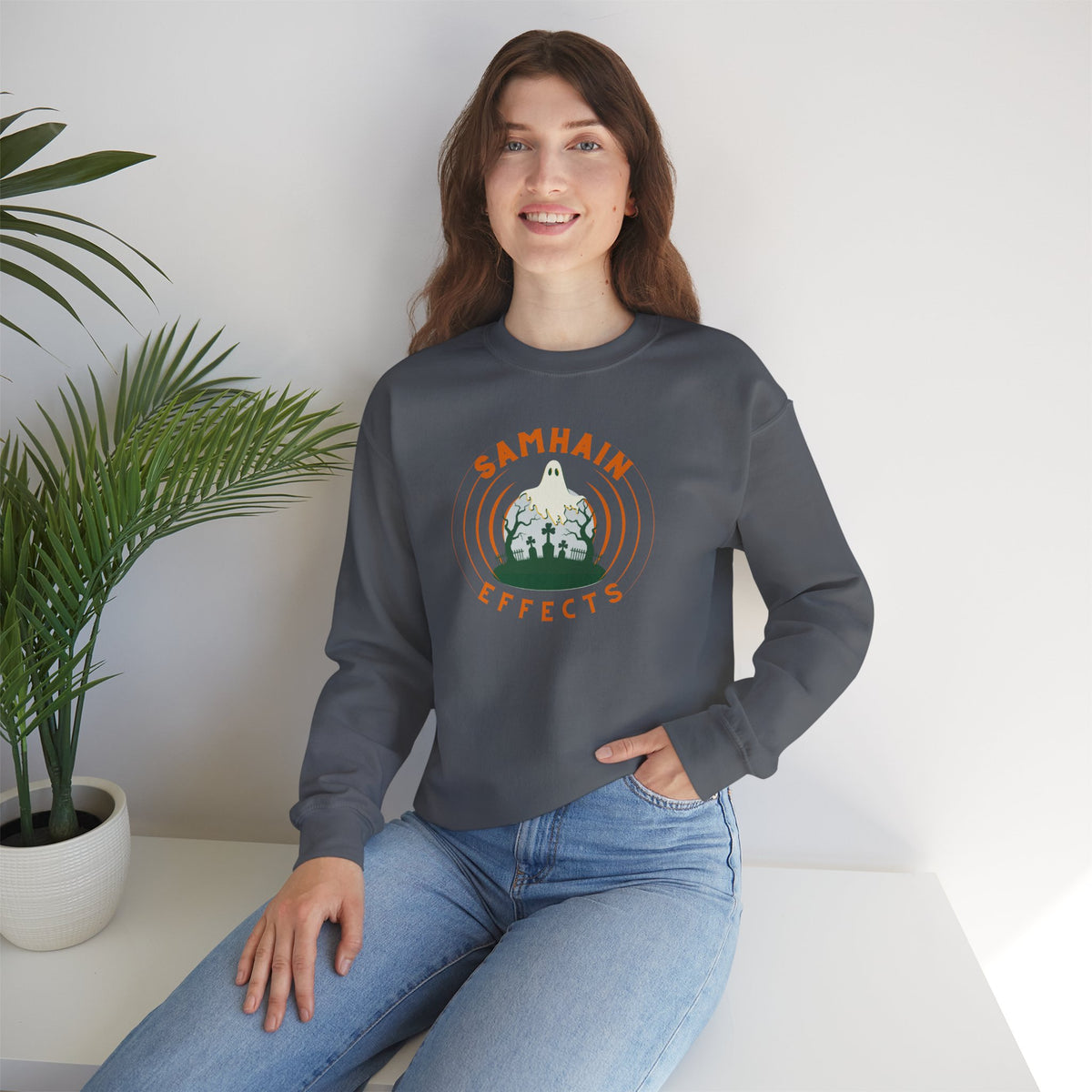 SAMHAIN EFFECTS Unisex Heavy Blend Crewneck Sweatshirt