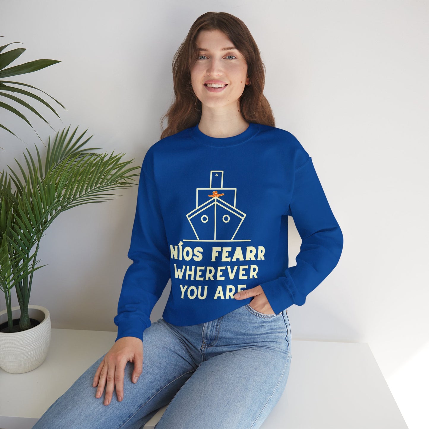 NÍOS FEARR, WHEREVER YOU ARE Unisex Heavy Blend™ Crewneck Sweatshirt