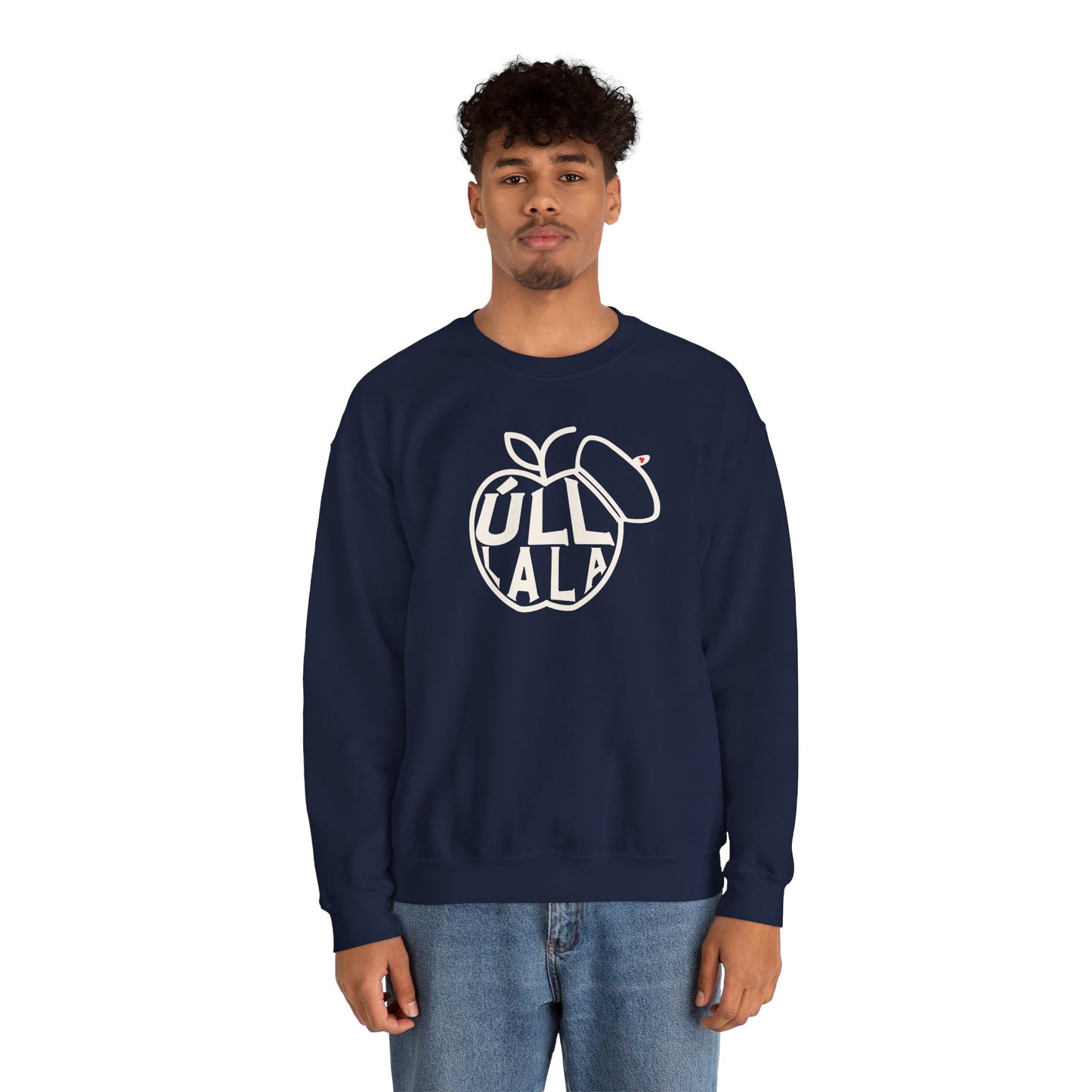 ÚLL LA LA ie Unisex Heavy Blend™ Crewneck Sweatshirt
