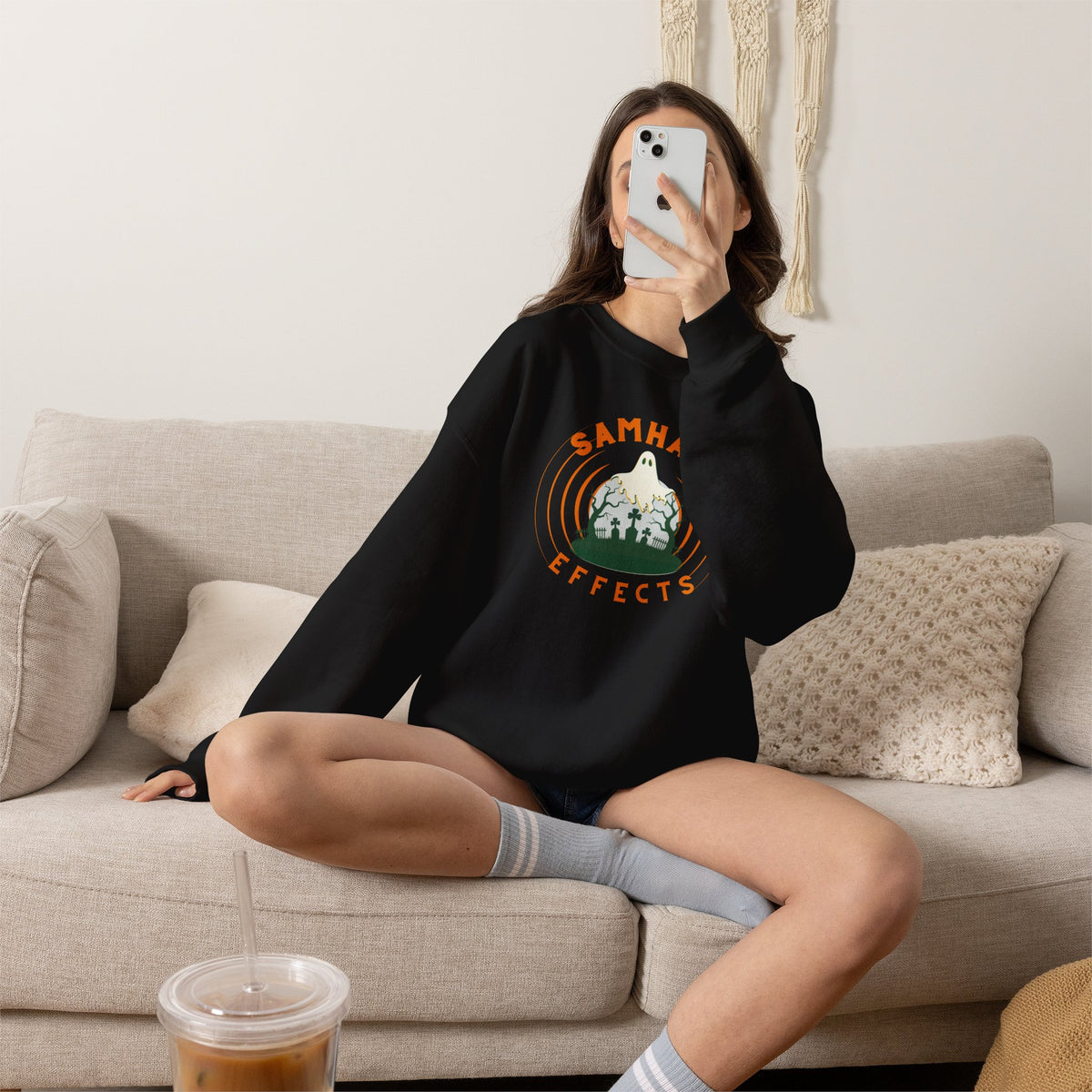 SAMHAIN EFFECTS Unisex Heavy Blend Crewneck Sweatshirt
