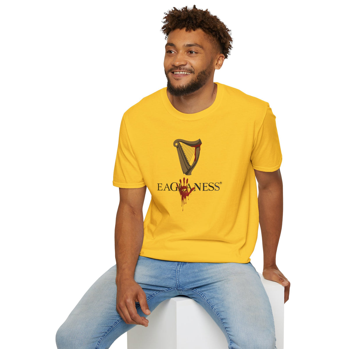 EAGLANESS 100% Cotton Unisex Softstyle T-Shirt