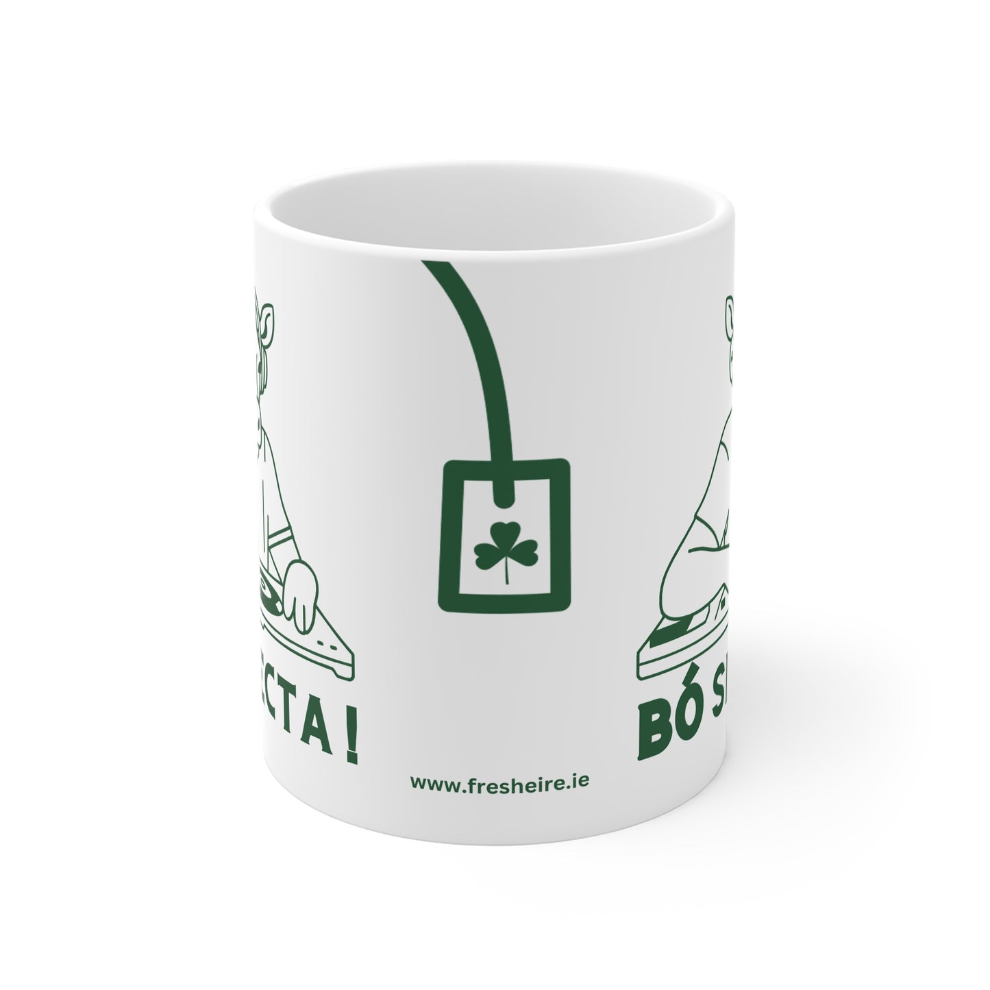 BÓ SELECTA!  33cl White Ceramic Mug