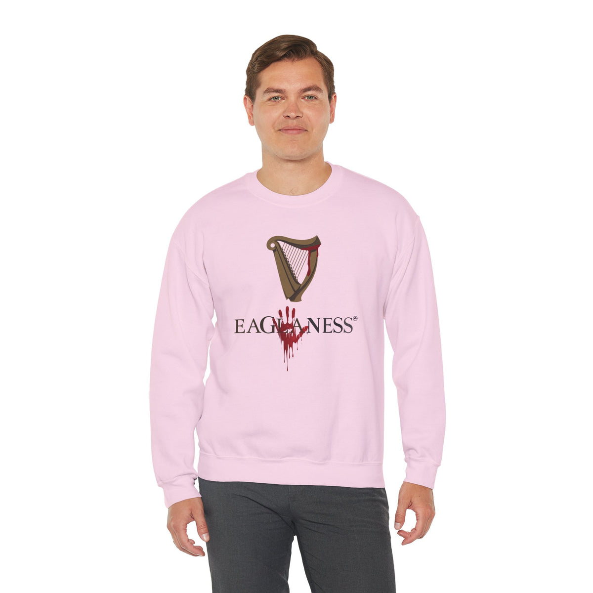 EAGLANESS Unisex Heavy Blend Crewneck Sweatshirt