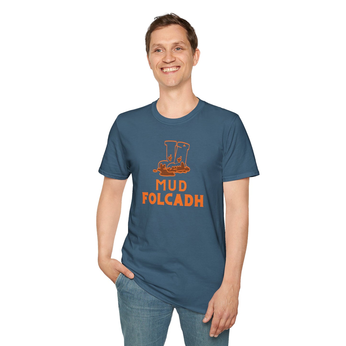 MUD FOLCADH Unisex Softstyle T-Shirt