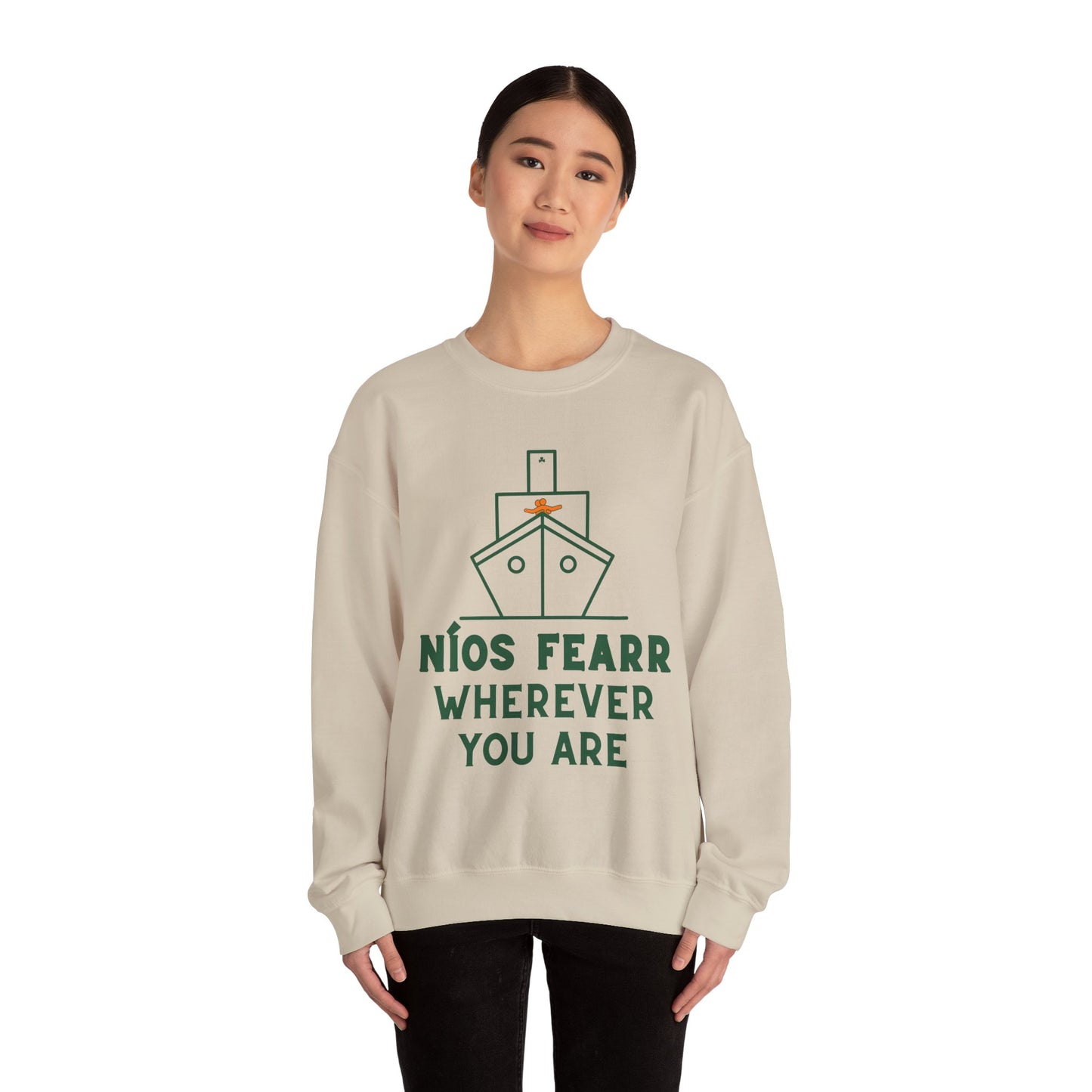 NÍOS FEARR, WHEREVER YOU ARE Unisex Heavy Blend™ Crewneck Sweatshirt