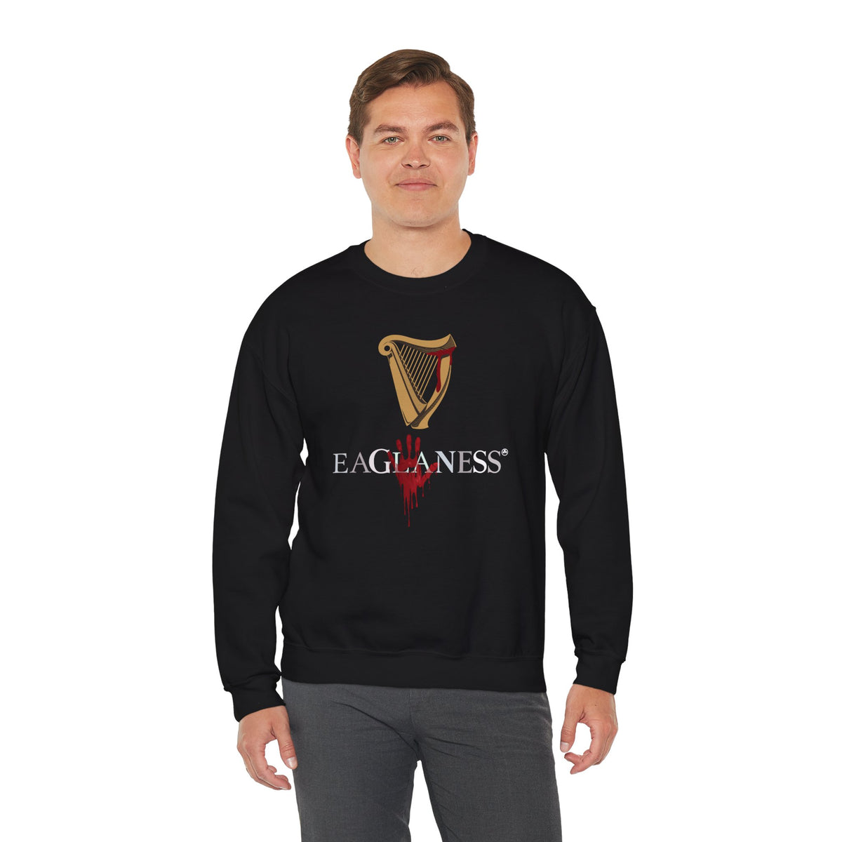 EAGLANESS Unisex Heavy Blend Crewneck Sweatshirt