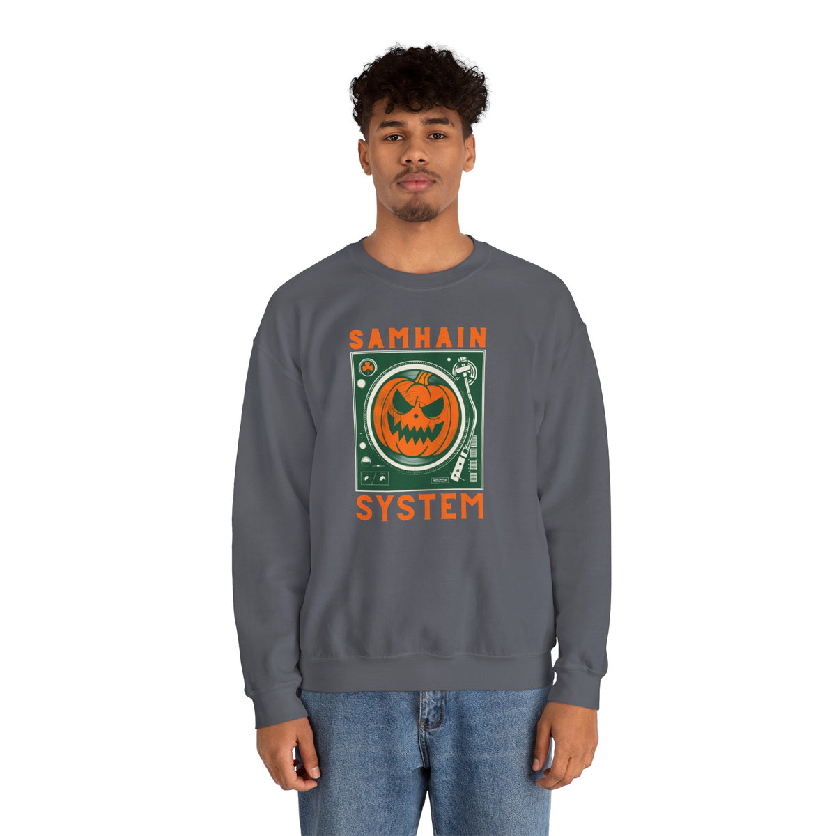 SAMHAIN SYSTEM Unisex Heavy Blend Crewneck Sweatshirt