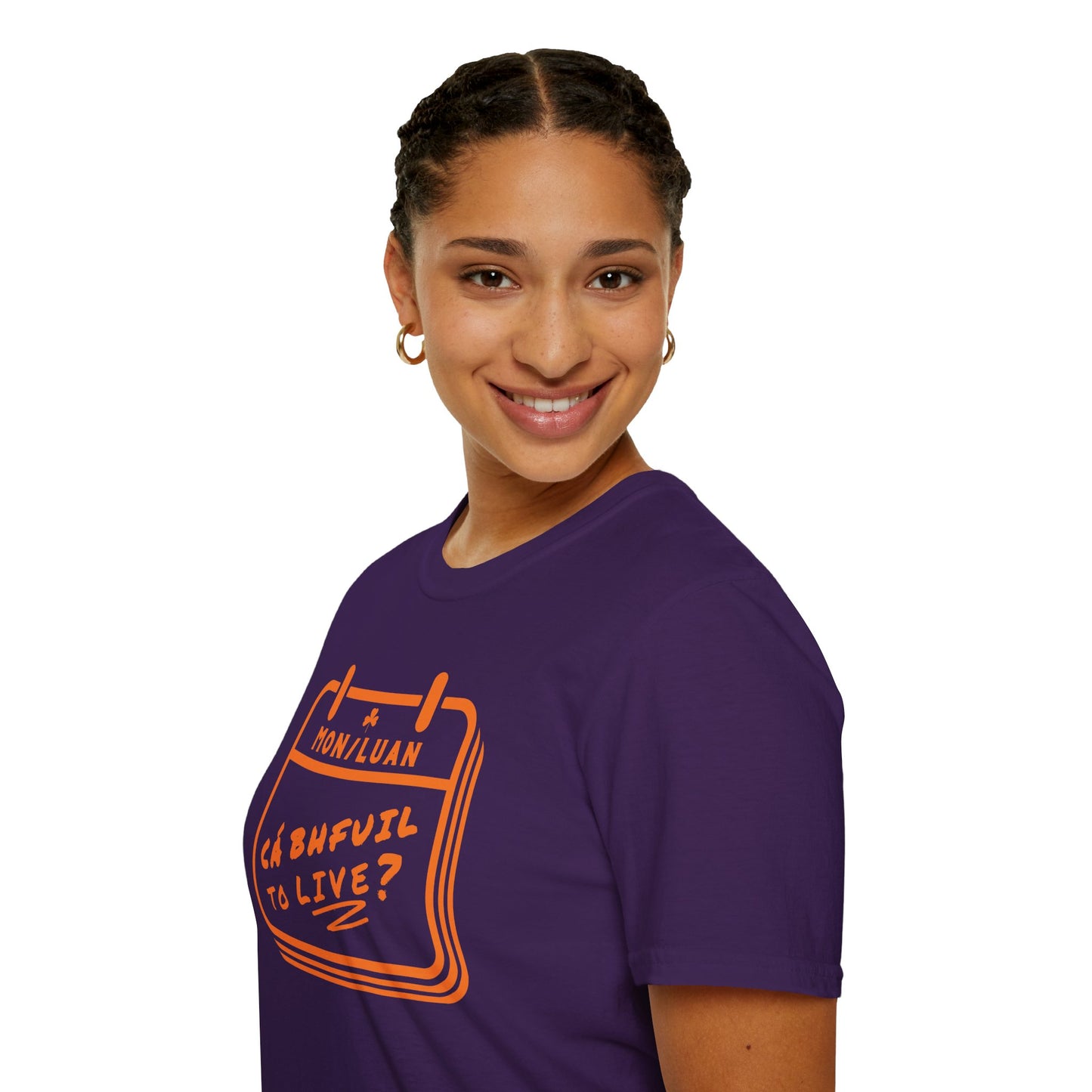 CÁ BHFUIL TO LIVE? Unisex Softstyle T-Shirt